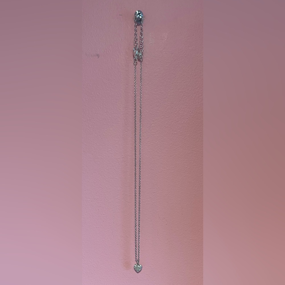 Small Silver Heart Necklace